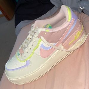 Nike air force ones pastel